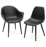 Design Stoel MELROSE Zwart