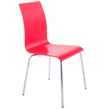 Eetkamerstoel (niet stapelbaar) CLASSIC Rood