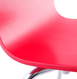 Eetkamerstoel (niet stapelbaar) CLASSIC Rood