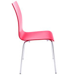Eetkamerstoel (niet stapelbaar) CLASSIC Rood