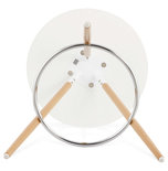 Bartafel LARRY Wit 65x65x101cm
