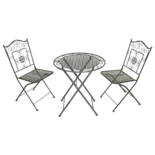 Bistroset Viva la vida brons/groen