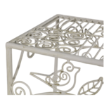 Plantentafel Viva la vida vierkant old white 30cm