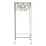 Plantentafel Viva la vida vierkant old white 30cm