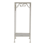 Plantentafel Viva la vida vierkant old white 30cm