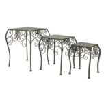 Plantentafel Viva la vida brons/groen, set 3st