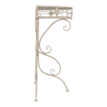 Sidetable Viva la vida old white