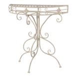 Sidetable Viva la vida old white