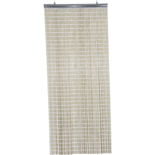 Deurgordijn PVC Tube beige 100x230cm, 86s