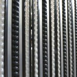 Deurgordijn PVC Tris antraciet/grijs 90x220cm, 32s