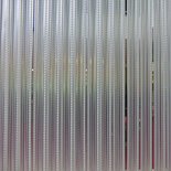 Deurgordijn PVC Tris wit 90x220cm, 32s
