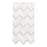 Deurgordijn PVC druppel zwart 90x200cm, 36s