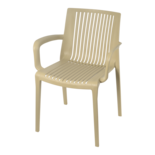 Stapelstoel Stretto taupe