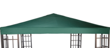 Paviljoendak Royal groen, voor art 42431 waterafstotend