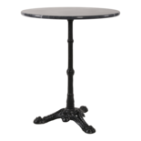 Tafel marmer grijs Ø60cm