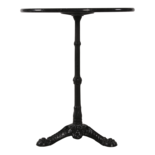 Tafel marmer zwart Ø60cm