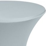 Outdoor Living - Easyfit statafelrok - stretch - grijs - Ø80cm