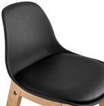 Barkruk ELODY MINI Zwart-Zwart