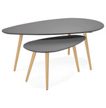 Salontafel GOSMI Donkergrijs