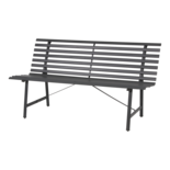 Parkbank grijs 150cm