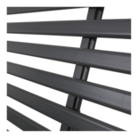 Parkbank grijs 150cm