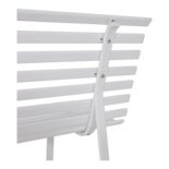 Parkbank wit 150cm