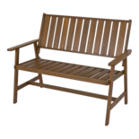 Bank Calgary hardhout teaklook 120cm