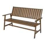 Bank Calgary hardhout teaklook 150cm