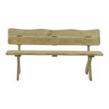 Weidebank naaldhout 180cm