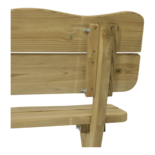 Weidebank naaldhout 120cm