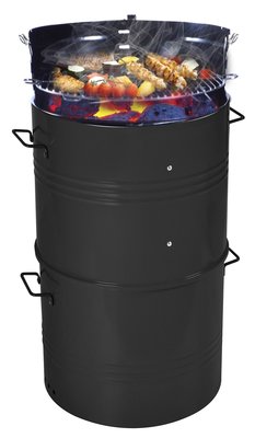 Barrel BBQ XL houtskoolbarbecue