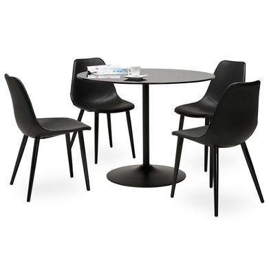 Eettafel BLOMA Zwart