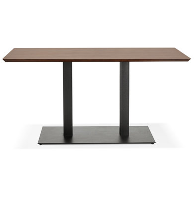 Eettafel JAKADI Walnoot Zwart