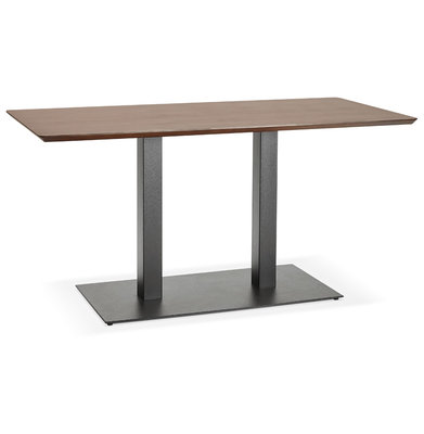 Eettafel JAKADI Walnoot Zwart