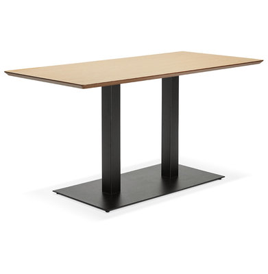 Eettafel JAKADI Naturel Zwart