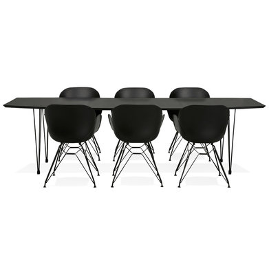 Eettafel STRIK Zwart