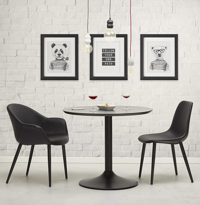 Eettafel PATON 90 Zwart
