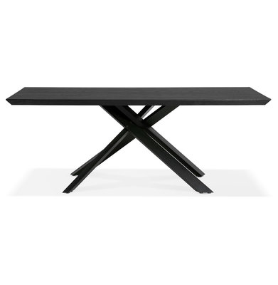 Eettafel ROYALTY Zwart-Zwart