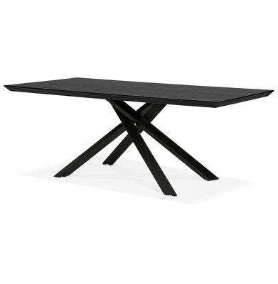 Eettafel ROYALTY Zwart-Zwart