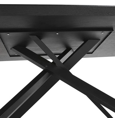 Eettafel ROYALTY Zwart-Zwart