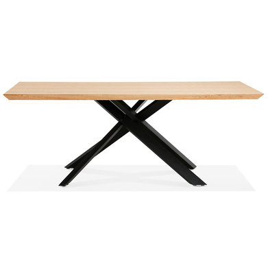 Eettafel ROYALTY Naturel-Zwart
