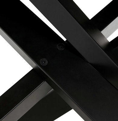 Eettafel ROYALTY Naturel-Zwart