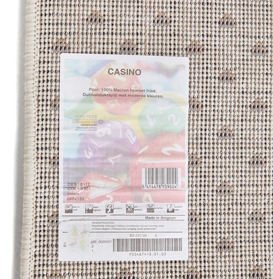 Vloerkleed ROZO 80x150 cm Mix