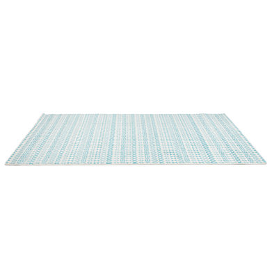 Vloerkleed SCRIBO 160x230 cm Blauw