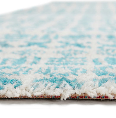 Vloerkleed SCRIBO 160x230 cm Blauw