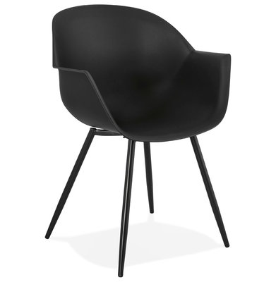 Design Stoel STILETO Zwart