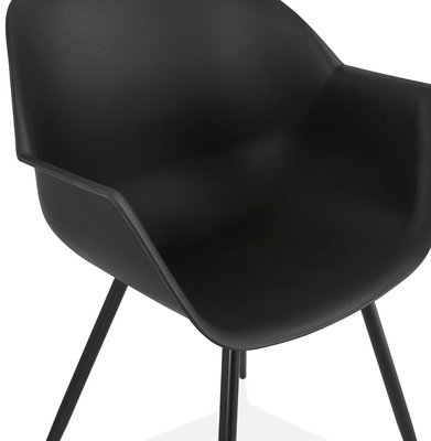 Design Stoel STILETO Zwart