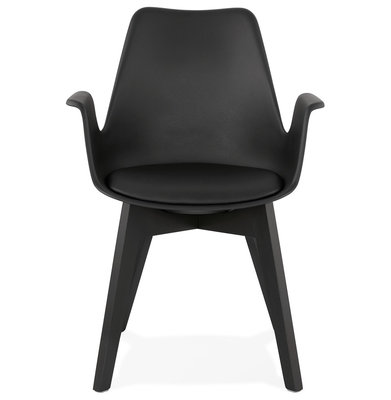 Design Stoel ALCAPONE Zwart-Zwart