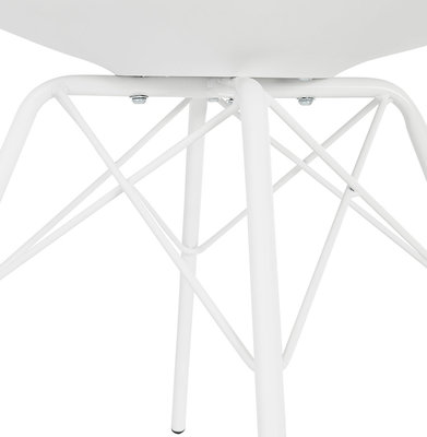 Design Stoel KOKLIKO Wit-Wit