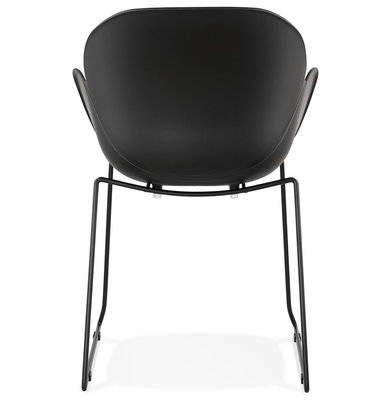 Design Stoel ROXAN Zwart-Zwart